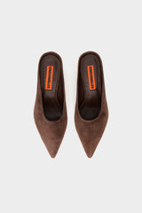 Simon Miller Suede Pointed Gala Mule