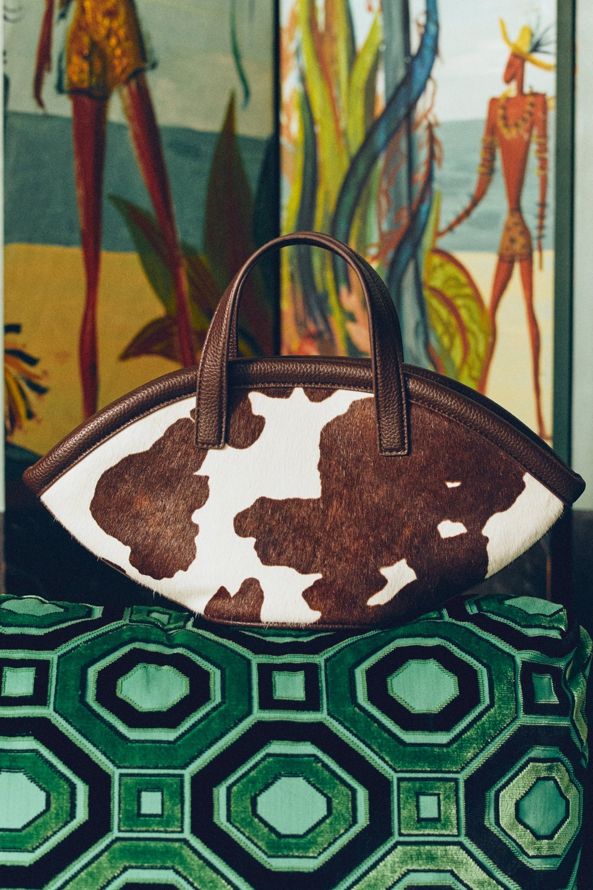 Simon Miller Haircalf Mini Mercado Tote