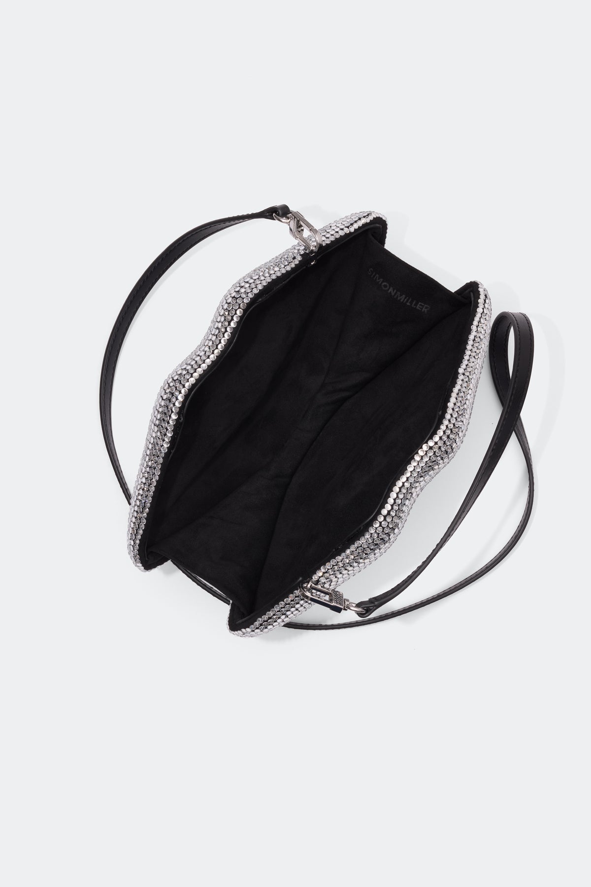 Simon Miller Crystal Lip Clutch