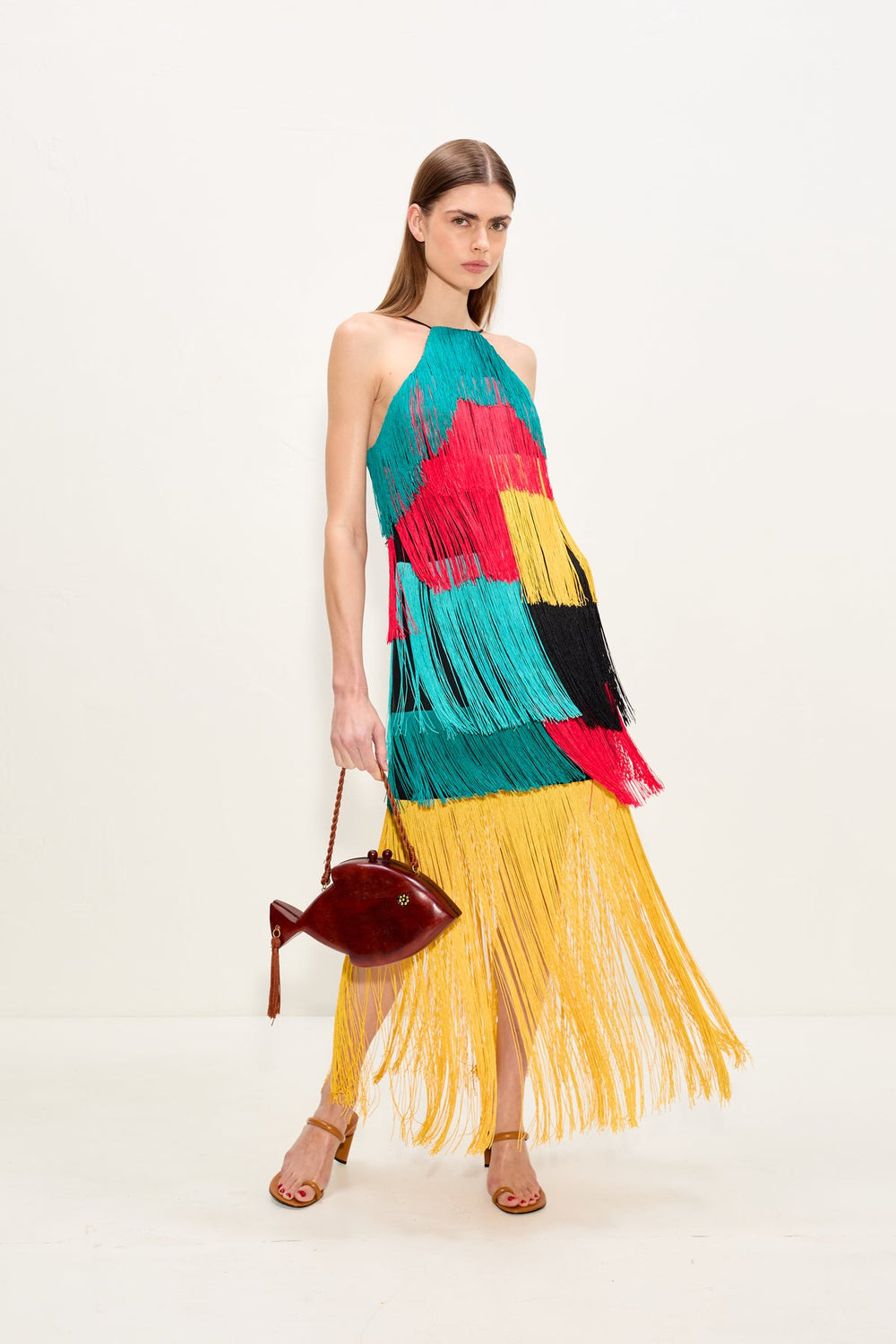 Simon Miller Drea Fringe Dress