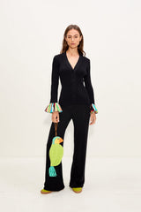 Simon Miller Cara Knit Fringe Cardigan