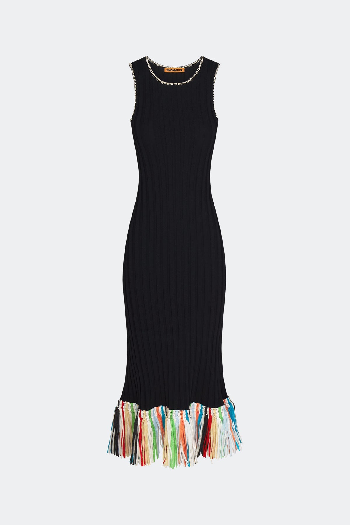 Simon Miller Thea Knit Fringe Dress