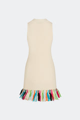 Simon Miller Maven Knit Fringe Mini Dress