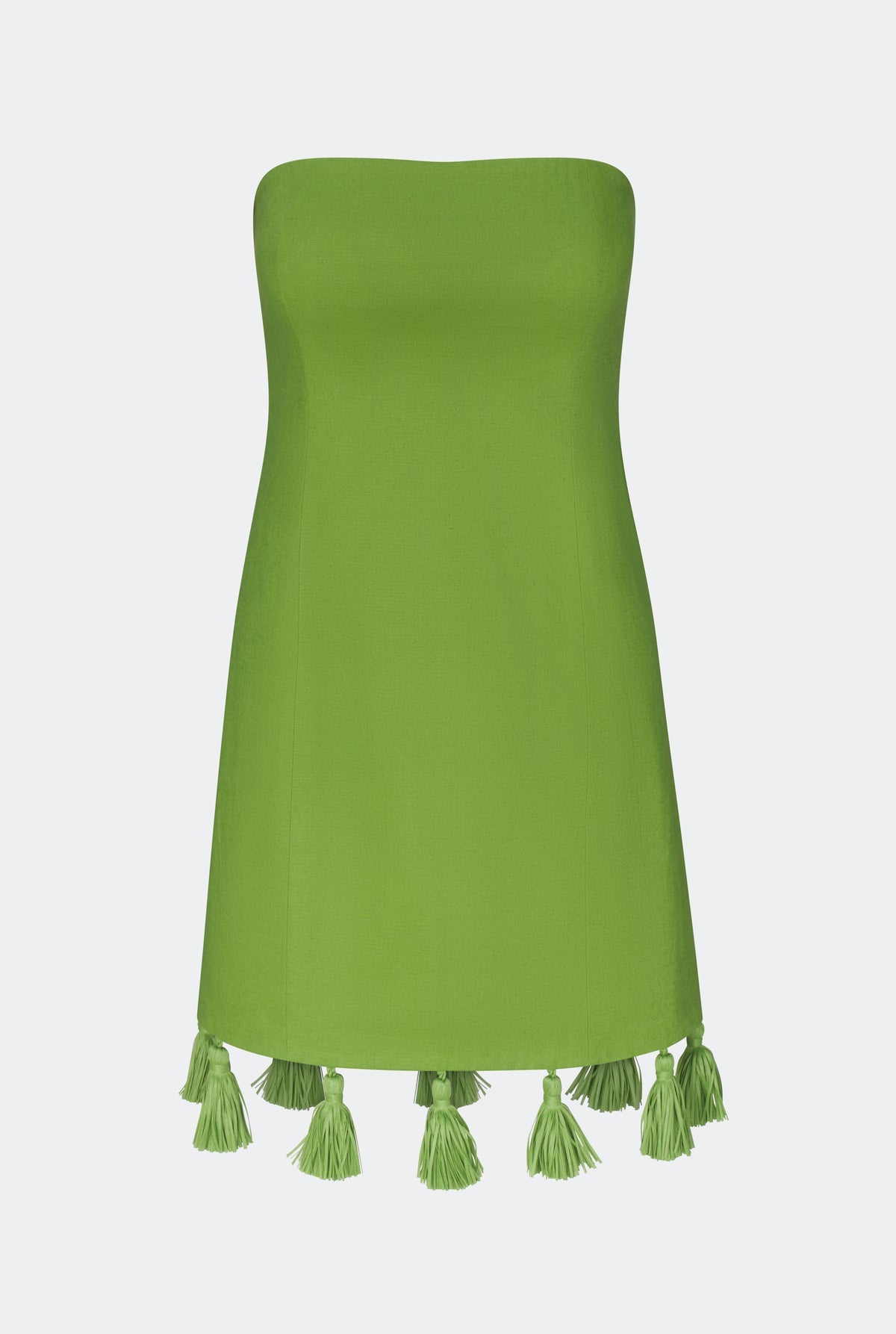 Simon Miller Freya Linen Tassel Mini Dress