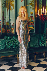 Simon Miller Sculpty Strapless Sequin Dress