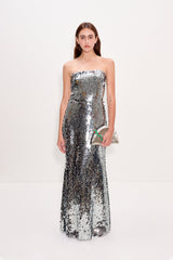 Simon Miller Sculpty Strapless Sequin Dress