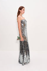 Simon Miller Sculpty Strapless Sequin Dress