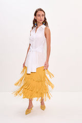 Simon Miller Inna Sleeveless Poplin Top