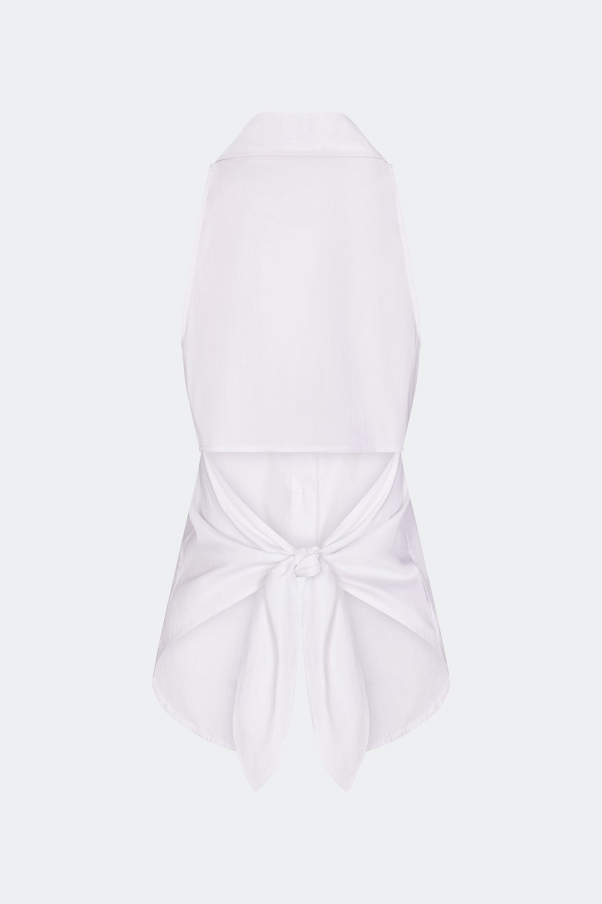 Simon Miller Loch Sleeveless Poplin Button Up