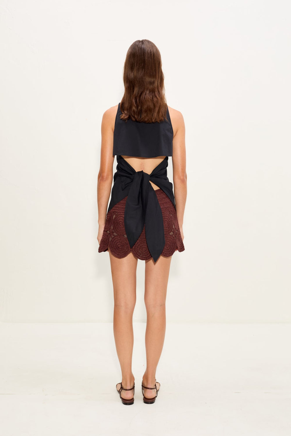 Simon Miller Loch Sleeveless Poplin Button Up