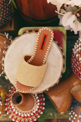 Simon Miller Raffia Salerno Slide