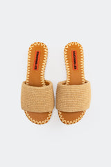 Simon Miller Raffia Salerno Slide