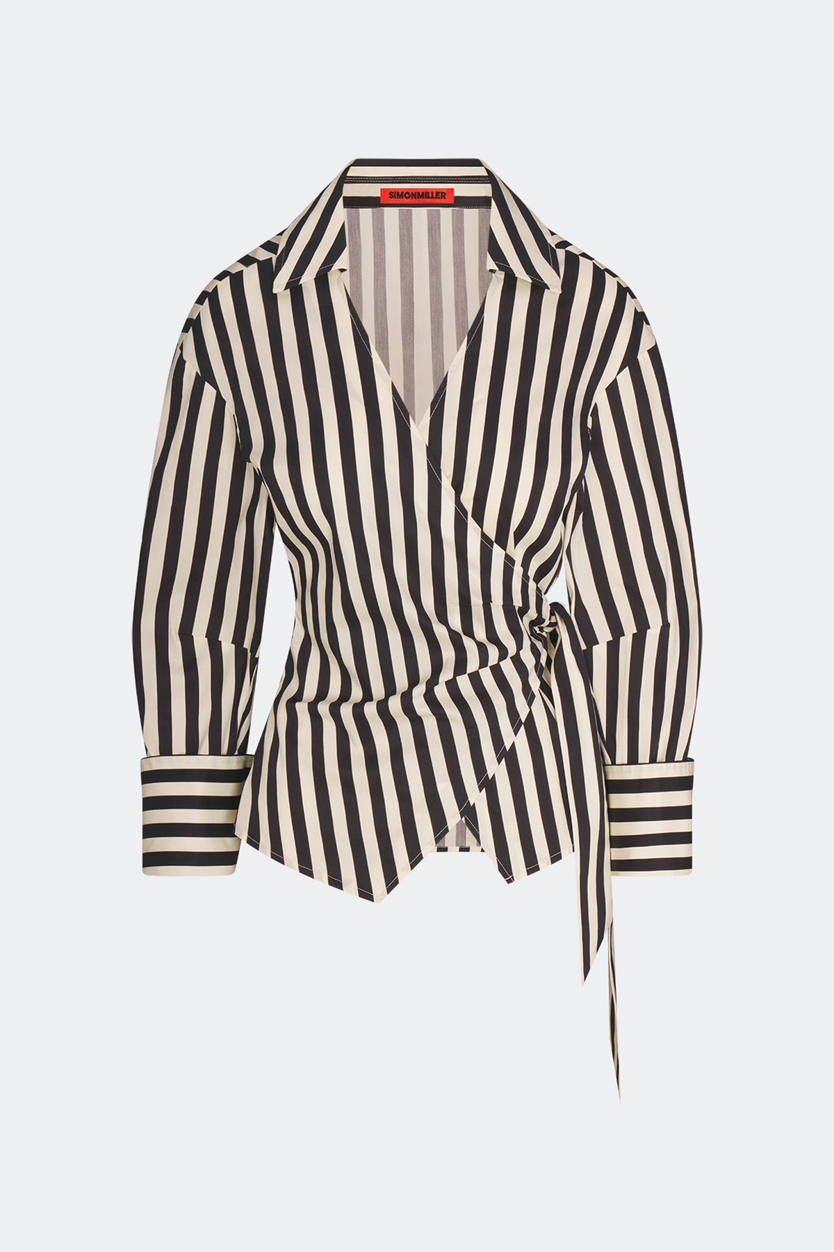 Simon Miller Anya Poplin Wrap Top