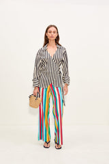 Simon Miller Anya Poplin Wrap Top