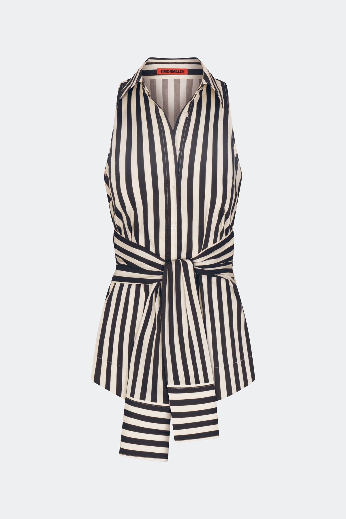 Simon Miller Inna Sleeveless Poplin Top