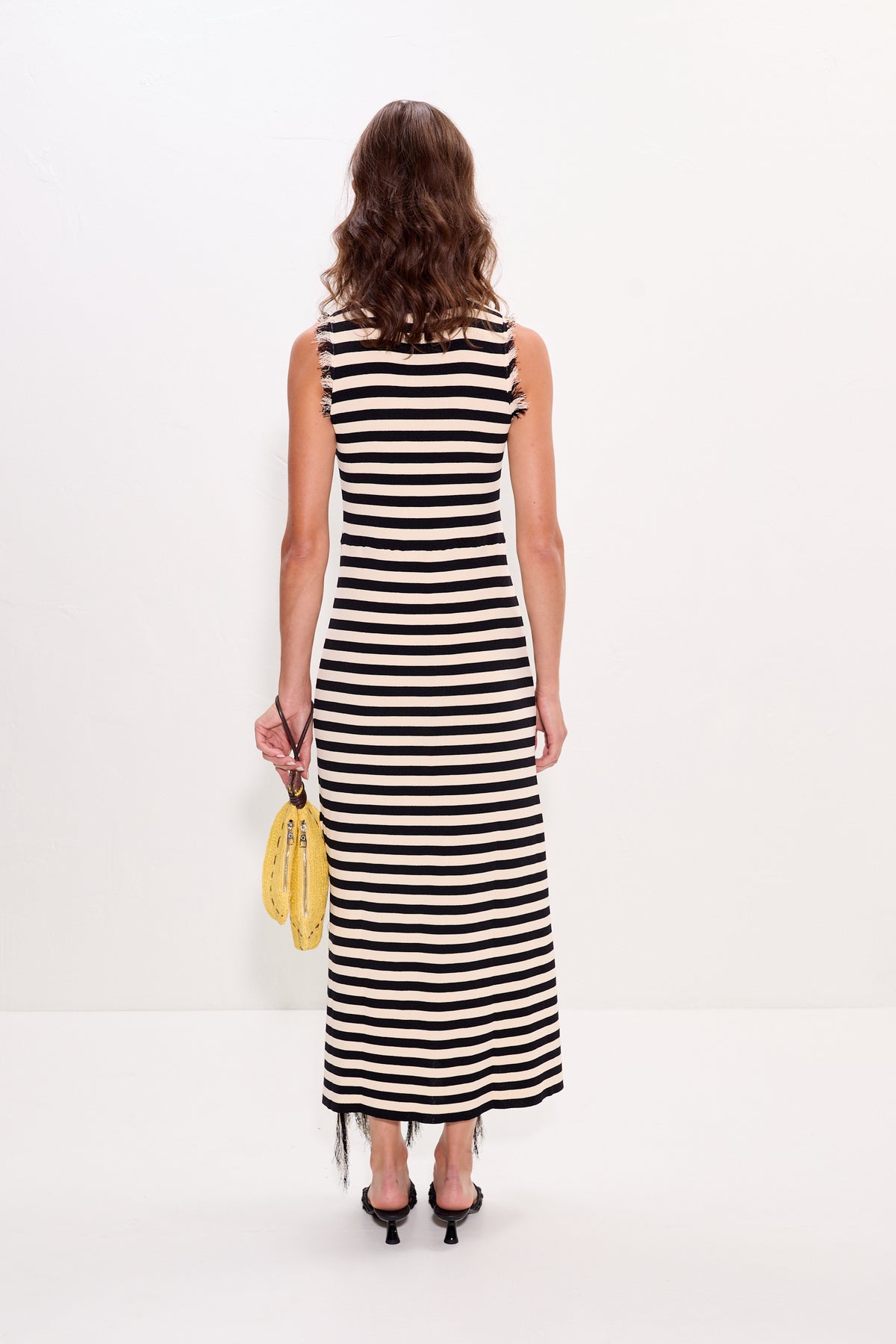 Simon Miller Sabine Fringe Knit Dress