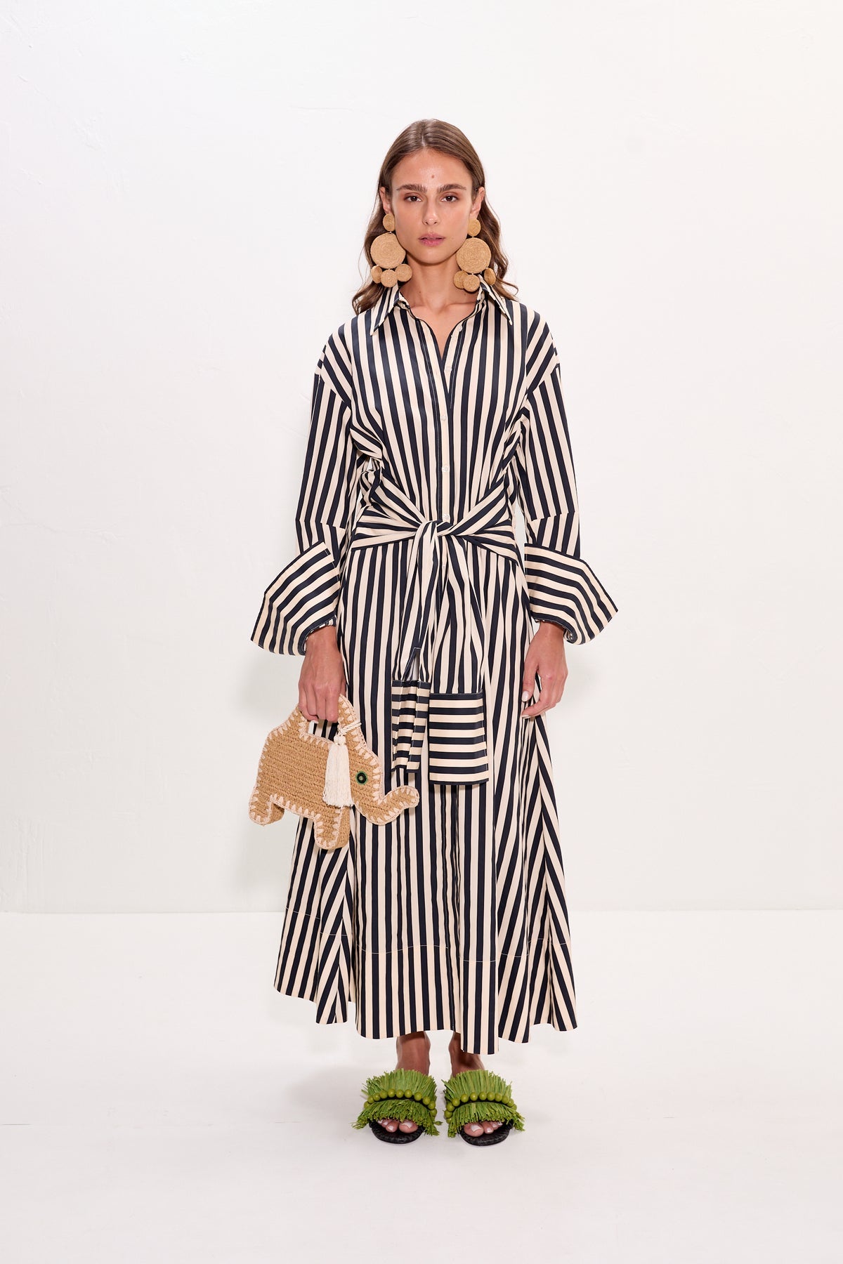 Simon Miller Inna Poplin Maxi Dress