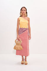 Simon Miller Belem Poplin Midi Dress