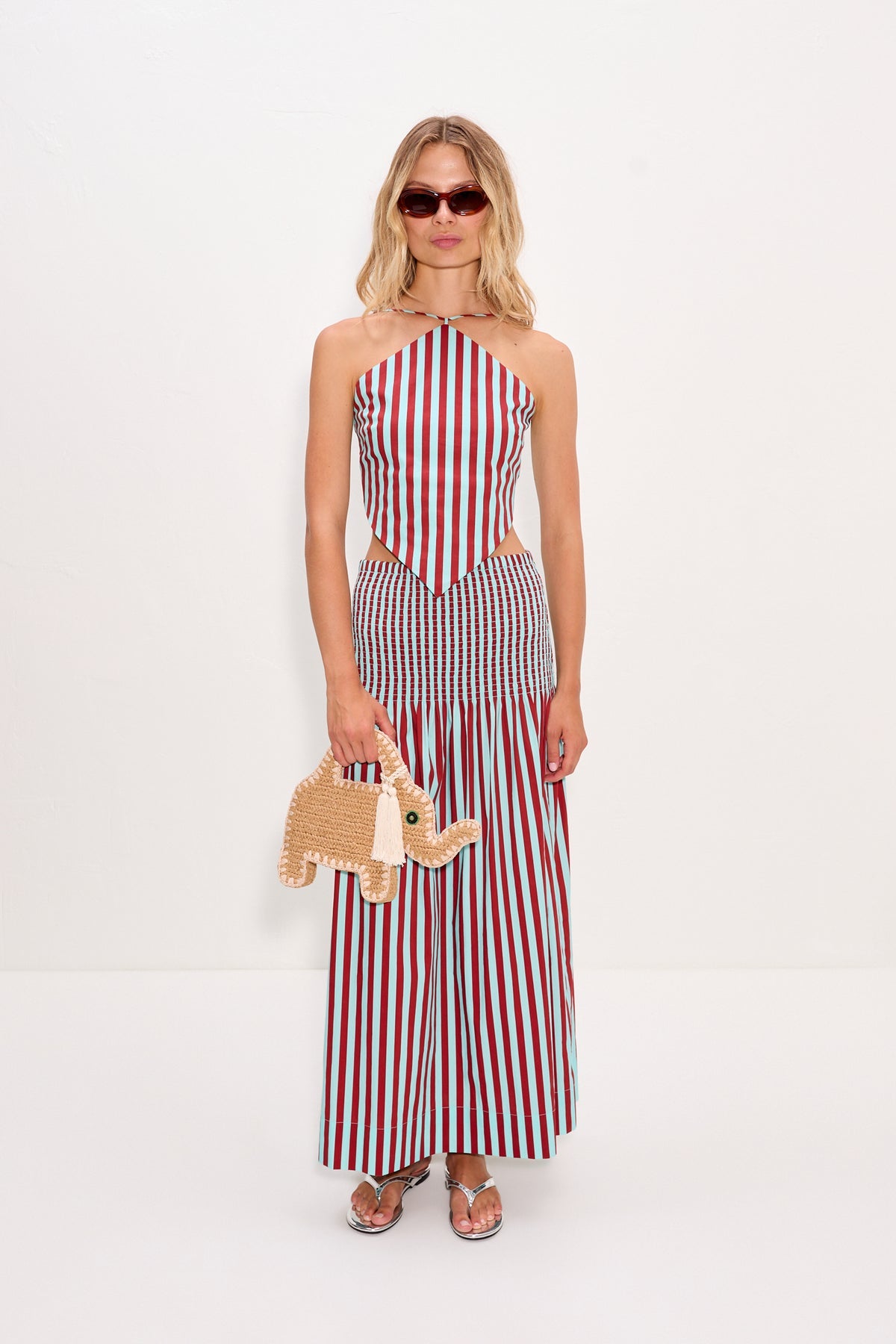 Simon Miller Kit Poplin Tie Top