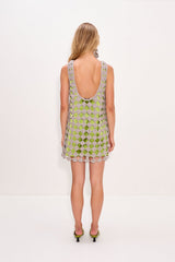 Simon Miller Sina Crochet Mini Dress