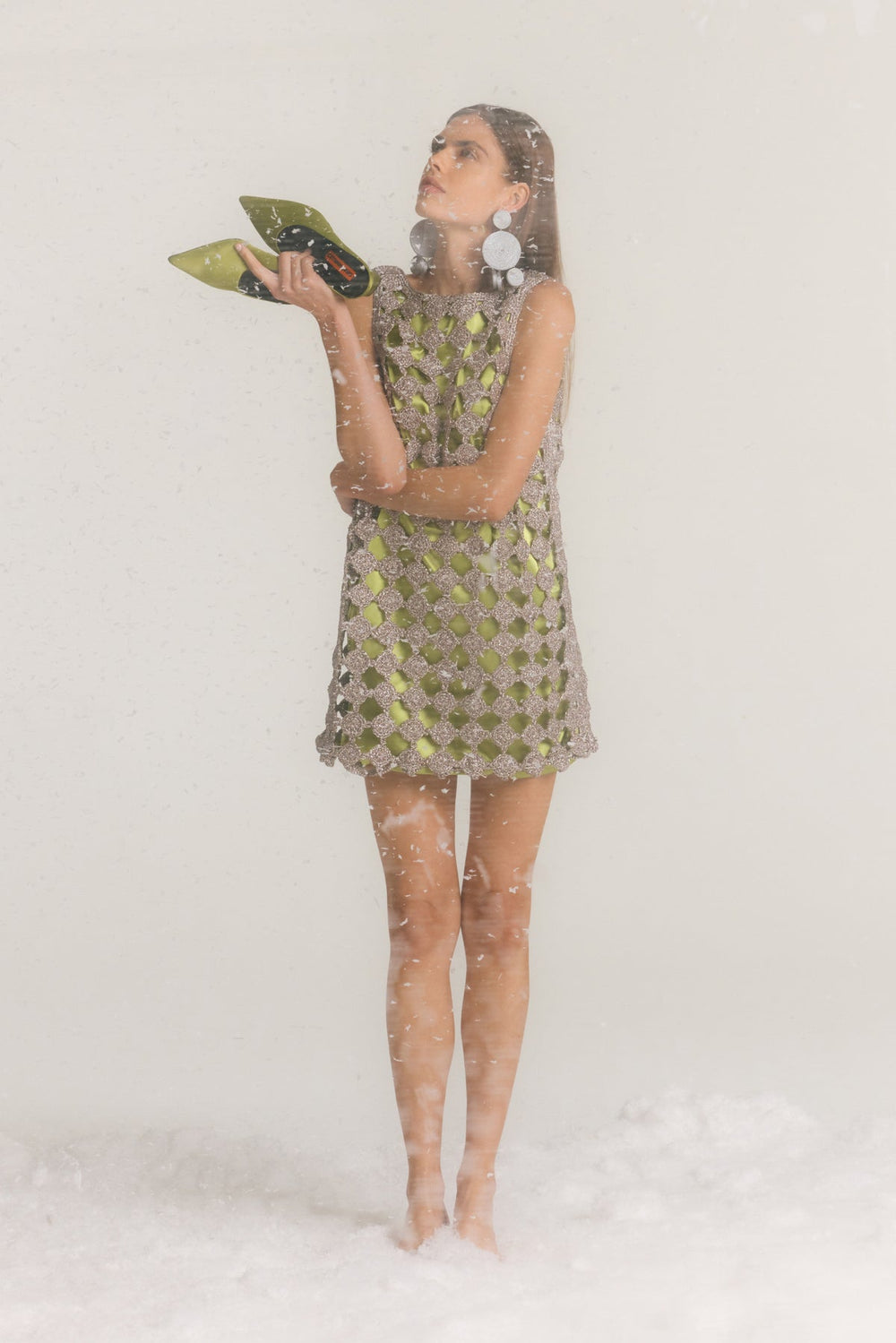 Simon Miller Sina Crochet Mini Dress