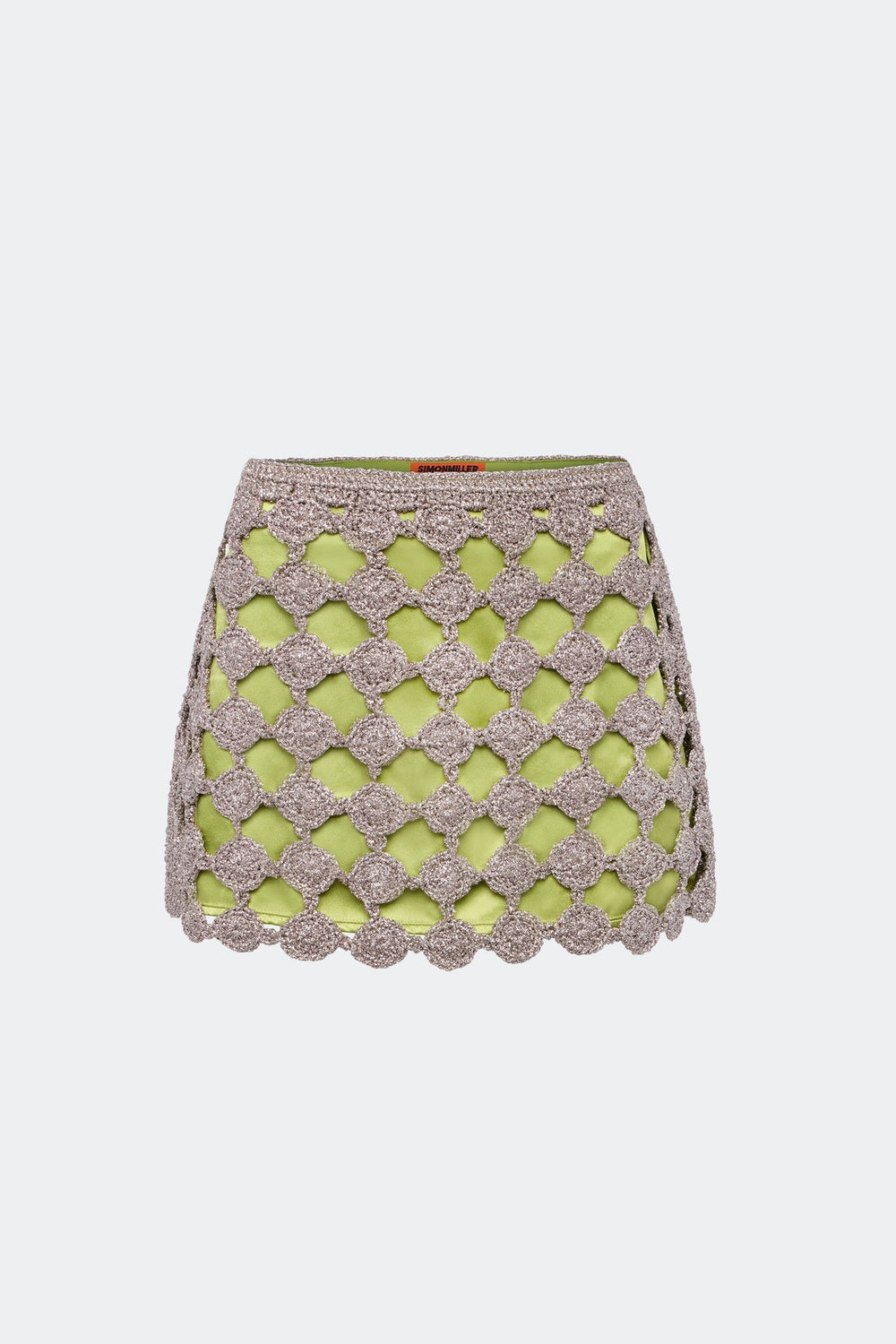 Simon Miller Zera Crochet Mini Skirt