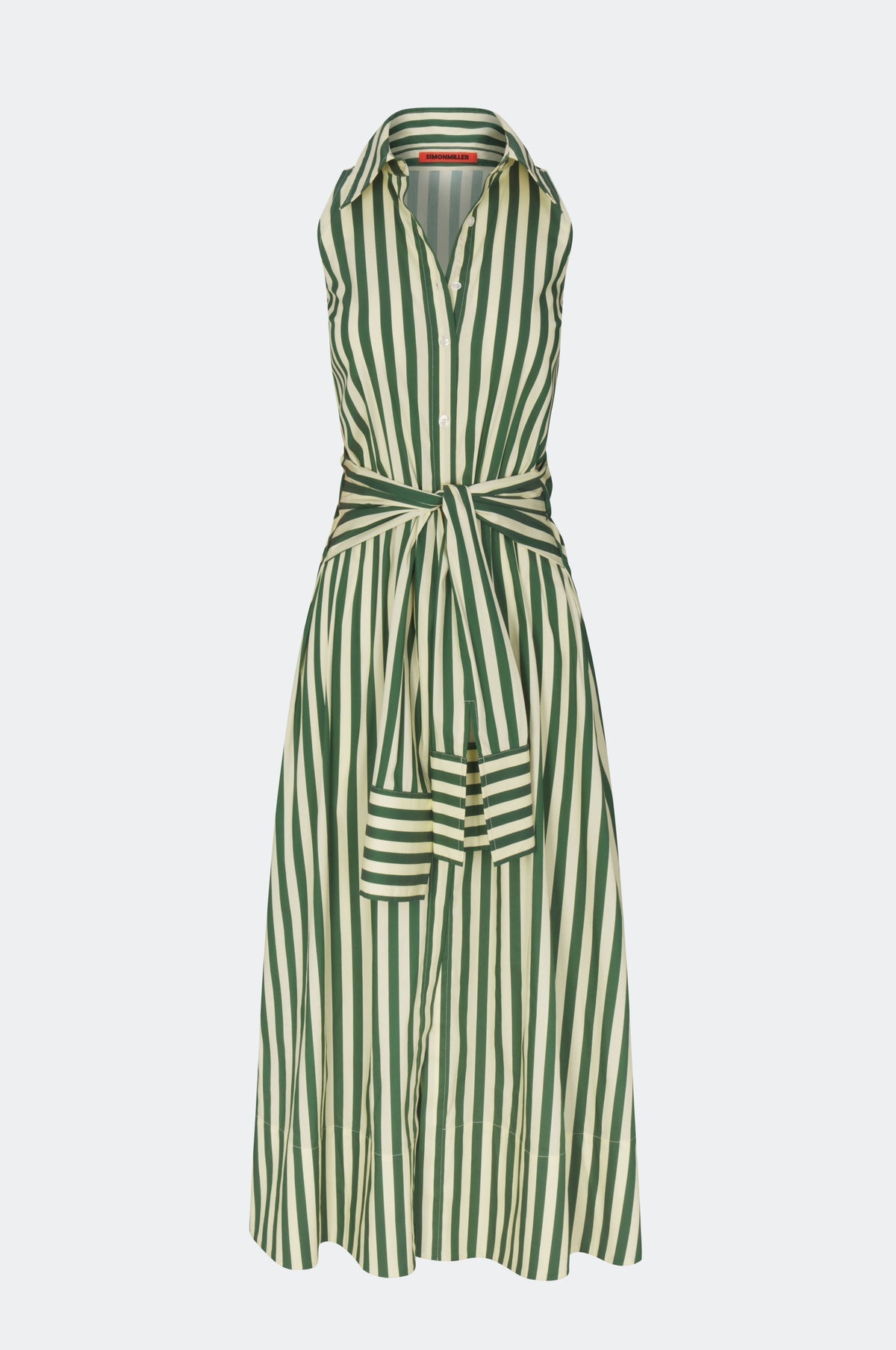 Simon Miller Inna Sleeveless Poplin Dress